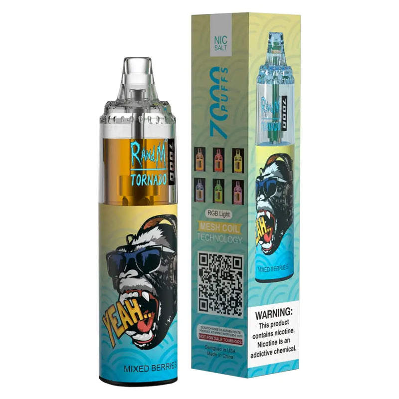 Caixa Randm Tornado 7.000 Puffs Atacado – Caixa 10 unidades